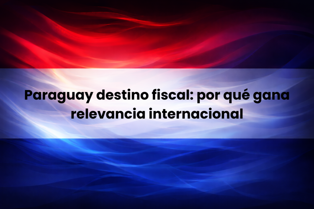 Paraguay como destino fiscal con relevancia internacional